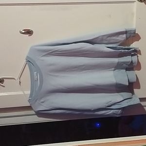 Blue oversized sweater